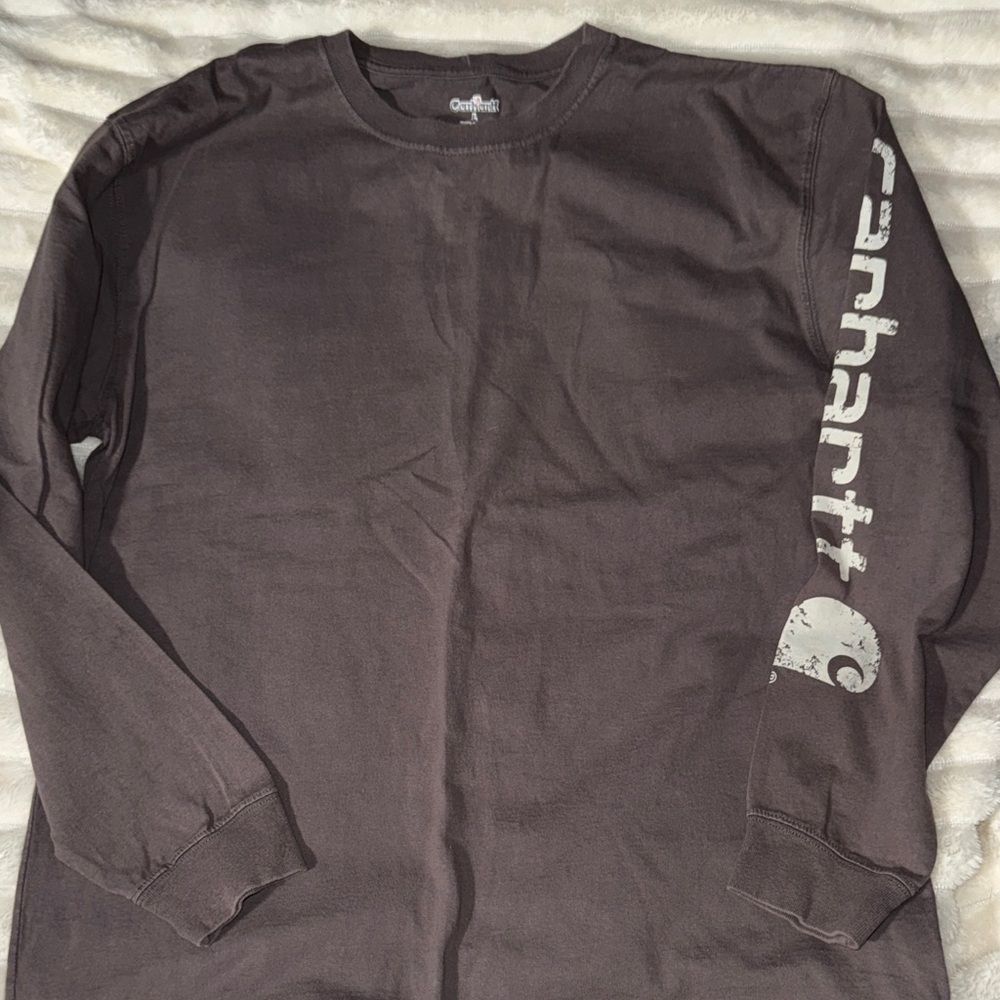 Carhartt Men's Chocolate Long Sleeve Tee